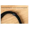Good Connections cabo de carregamento e dados USB 2.0 100W com visor digital USB-C para USB-C 1m preto