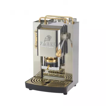 Máquina de café expresso Faber Pro Inox Deluxe Glossy Brass
