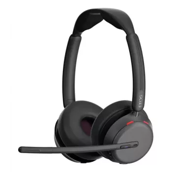Headset Bluetooth on-ear EPOS IMPACT 1000 MS UC ANC WL USB-C+A com dongle BT USB-C BTD 900c