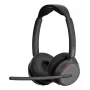 Headset Bluetooth on-ear EPOS IMPACT 1000 MS UC ANC WL USB-C+A com dongle BT USB-C BTD 900c