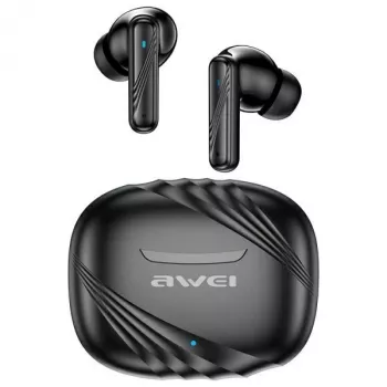 Auscultadores Bluetooth ANC AWEI TA6 preto