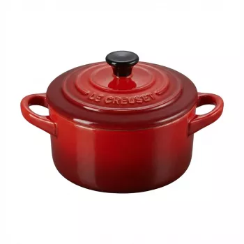 Conjunto de grés Le Creuset com 4 mini caçarolas 10x5cm Fire & Flame Gradient