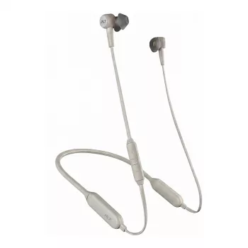 Auscultadores in-ear sem fios Poly Plantronics BackBeat GO 410 com microfone e cancelamento ativo de ruído - marfim (212079-99)
