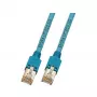Cabo de patch RJ45 EFB-Elektronik Cat.5e SF/UTP LSZH Draka UC300 TM11 azul 2m