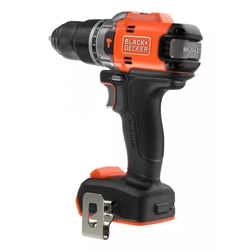 Black & Decker BLD683XN-XJ berbequim de percussão sem fios sem escovas 18V, Solo (sem bateria)
