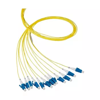EFB Elektronik Pigtail de Fibra LC-APC 8° 9/125 OS2 Monomodo Amarelo 2 m
