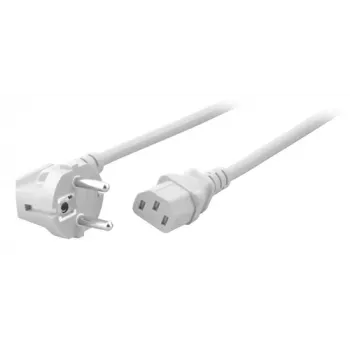 EFB Elektronik Cabo de Alimentação Schuko 90° para C13 180° Branco 1,8 m 3x0,75 mm²