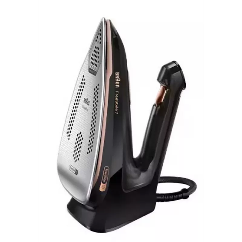 Braun FI7276BK Ferro de Engomar a Vapor - 2700W, Base EloxalPlus 3D BackGlide, Golpe de Vapor 230 g/min, Preto
