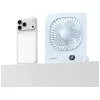 USAMS ZB363 Ventilador de Mesa Magnético Roxo