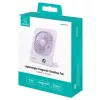 USAMS ZB363 Ventilador de Mesa Magnético Roxo