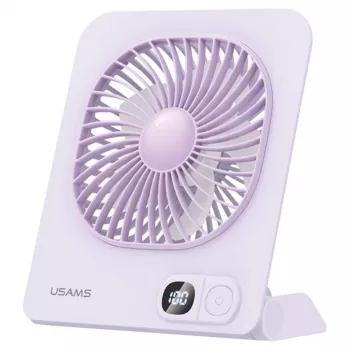 USAMS ZB363 Ventilador de Mesa Magnético Roxo