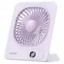 USAMS ZB363 Ventilador de Mesa Magnético Roxo