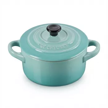 Le Creuset Conjunto de Grés com 4 Petit Casseroles 10x5cm Ocean