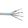 EXTRALINK CAT6A F/FTP Cabo Indoor Twisted Pair 50m Cinzento