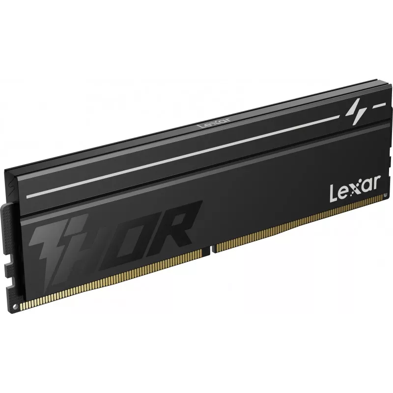 Lexar THOR 2ª Geração 32GB (2x16GB) DDR5 6000MHz CL38 RGB Memória Desktop Preta