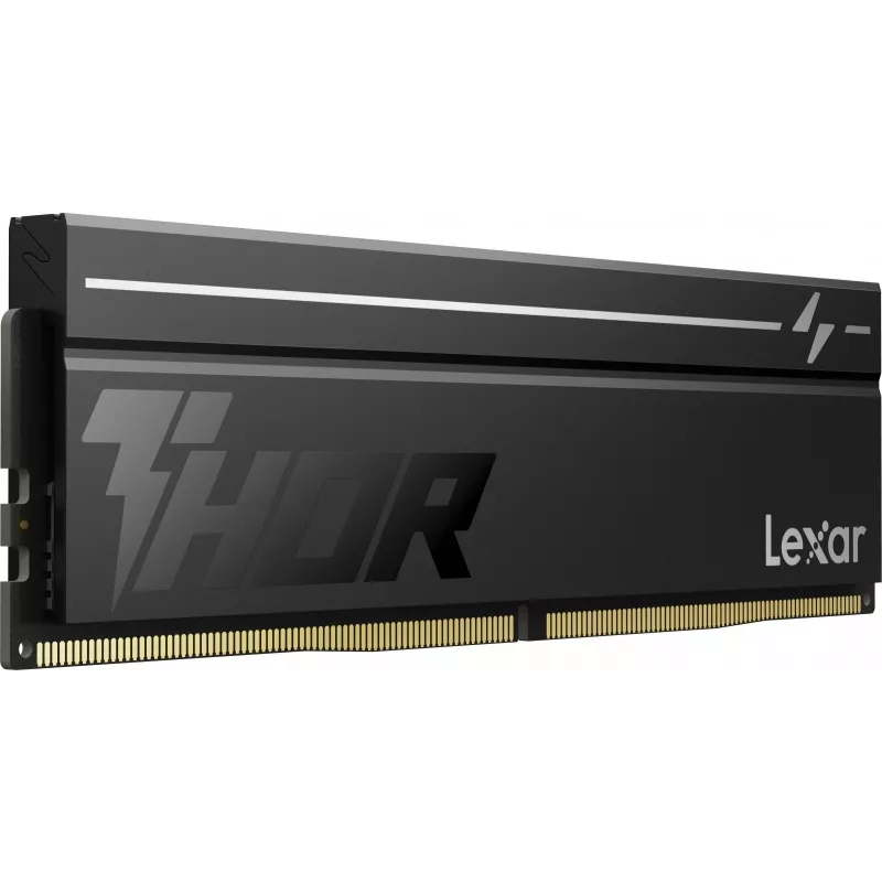 Lexar THOR 2ª Geração 32GB (2x16GB) DDR5 6000MHz CL38 RGB Memória Desktop Preta