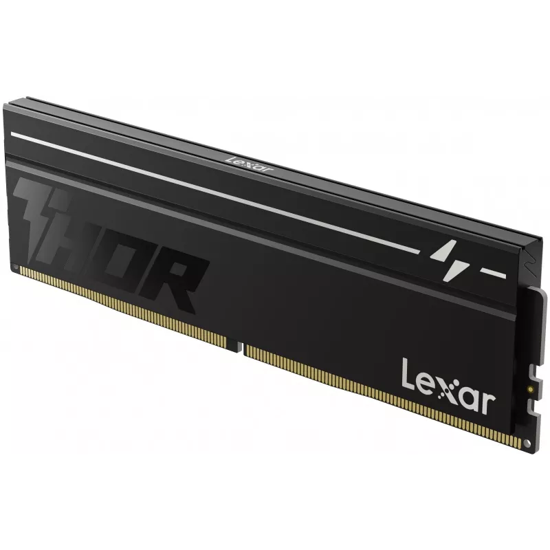 Lexar THOR 2ª Geração 32GB (2x16GB) DDR5 6000MHz CL38 RGB Memória Desktop Preta