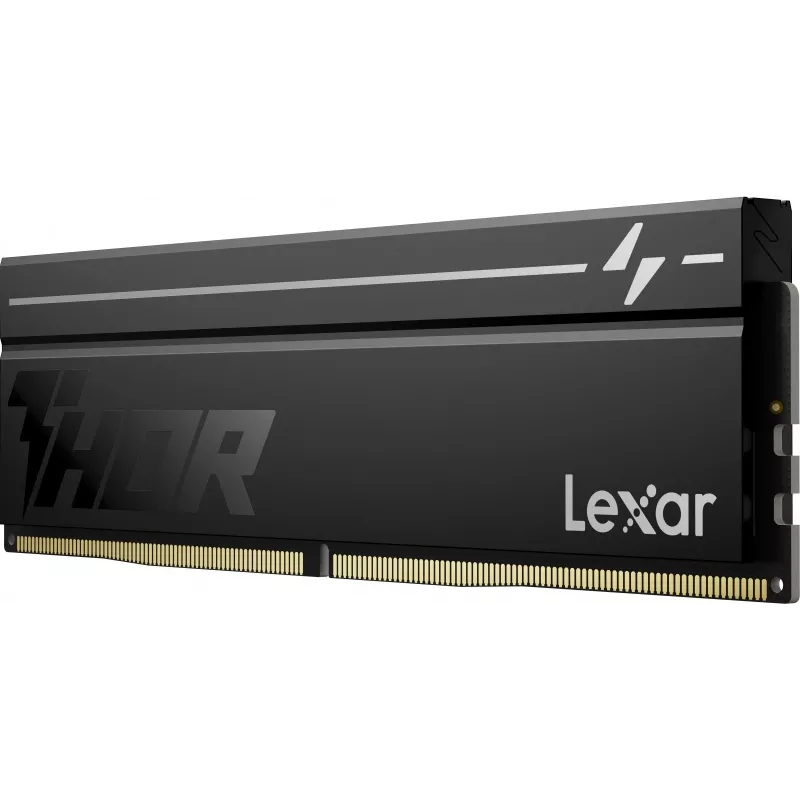 Lexar THOR 2ª Geração 32GB (2x16GB) DDR5 6000MHz CL38 RGB Memória Desktop Preta