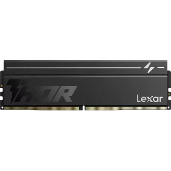 Lexar THOR 2ª Geração 32GB (2x16GB) DDR5 6000MHz CL38 RGB Memória Desktop Preta