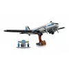 LEGO Icons 11378 Douglas DC-3 PAN AM Avião de Passageiros Kit de Construção (2500 Peças)