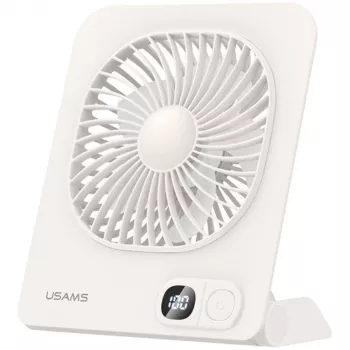 USAMS ZB363 Ventilador de Mesa Magnético Branco