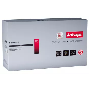 Activejet ATB-3520N Cartucho de Toner Supreme Preto 20000 Páginas Compatível Brother TN-3520