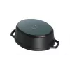 Staub 40509-322-0 assadeira 6,7 L ferro fundido preto