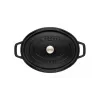 Staub 40509-322-0 assadeira 6,7 L ferro fundido preto