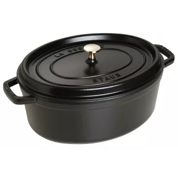 Staub 40509-322-0 assadeira 6,7 L ferro fundido preto