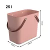 Rotho Multibag Albula Style 25L caixa de arrumação, Meadow Rose