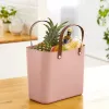 Rotho Multibag Albula Style 25L caixa de arrumação, Meadow Rose