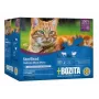 BOZITA Sterilised pedaços em geleia com carne comida húmida para gato Multibox 12 x 85g