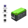 Qoltec bateria de gel 12V 150Ah (GEL) - VRLA, sem manutenção, 41,8 kg