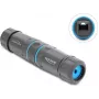 Delock conector fêmea RJ45 fêmea a fêmea Cat.6A com rosca M23,5 x 1,5 mm IP68 à prova de pó e água cinzento