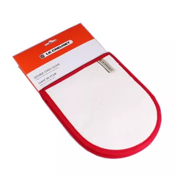 Le Creuset luva de forno dupla 89x20cm Cherry Red