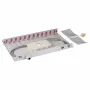 EFB-Elektronik caixa de fusão LC 50/125µm OM4 pull-out, 48 pigtails pré-terminados / 24 acoplamentos