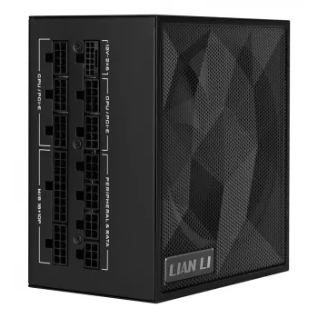 Lian Li SX Series fonte de alimentação 80 PLUS Platinum, totalmente modular, PCIe 5.1, ATX 3.1 - 1200 Watt, preto