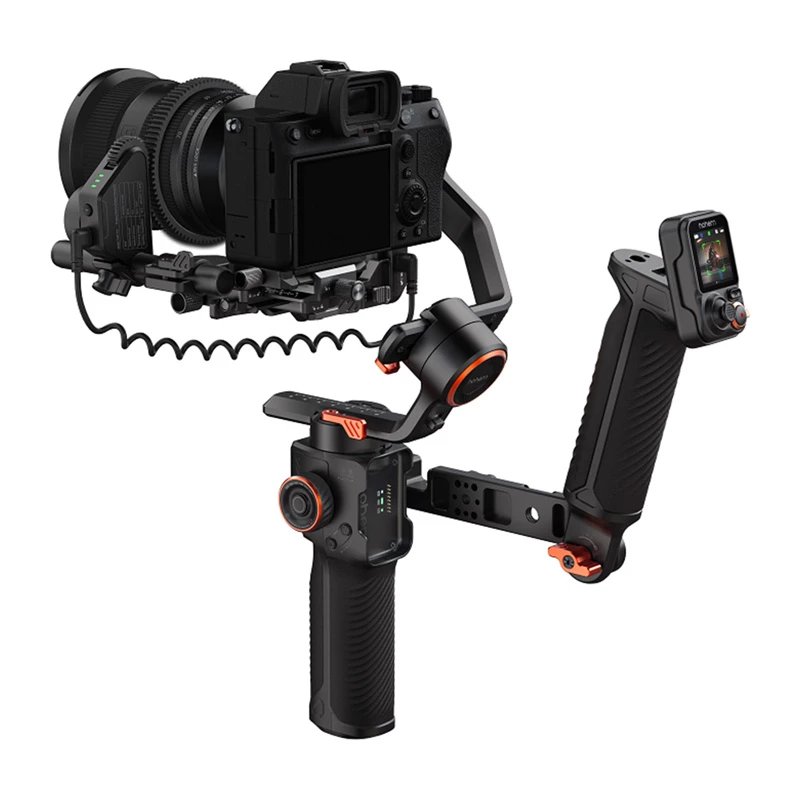 Hohem iSteady MT3 Pro Gimbal Kit – estabilizador de 3 eixos com rastreamento por IA e pré-visualização remota