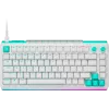 Logitech G512 X 75 teclado mecânico gaming - branco - US International - USB com fios