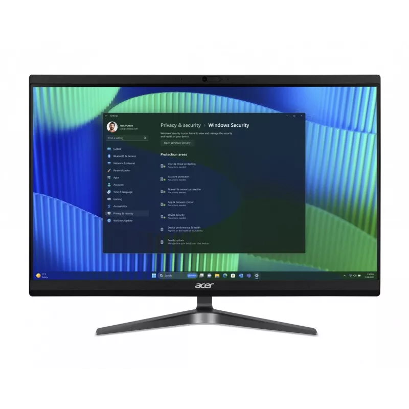 Acer Veriton Vero VZ2724G All-in-One PC, 23,8 inch FHD IPS, Intel Core i5-14400, 8GB DDR5, 512GB SSD, Windows 11 Pro, preto