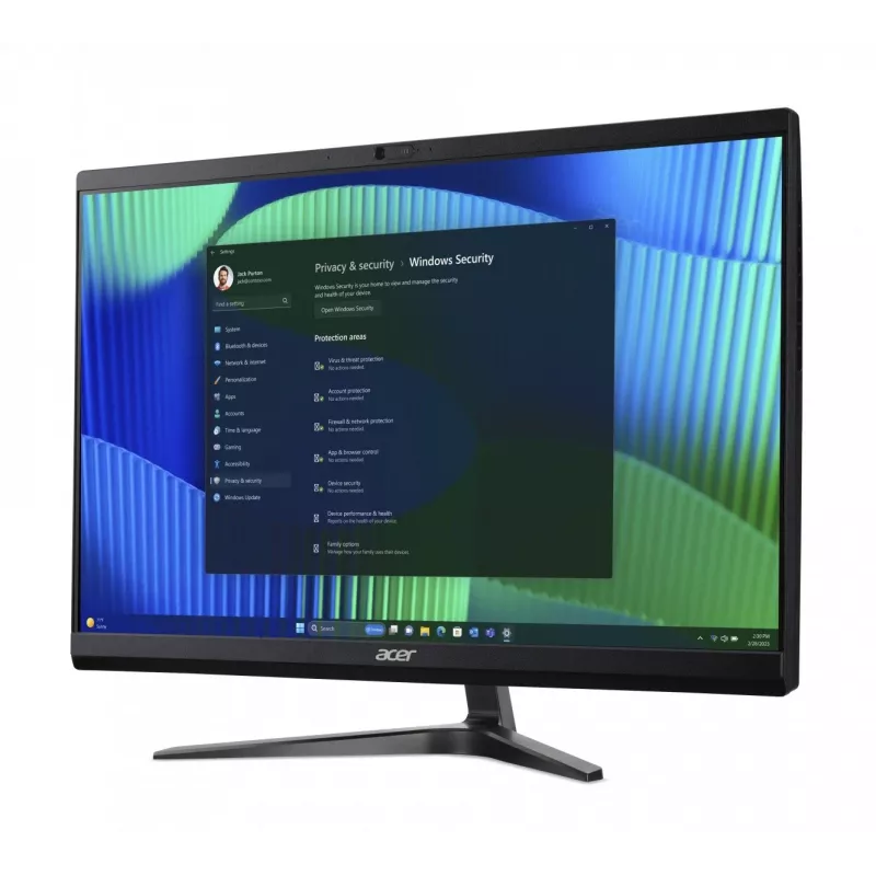 Acer Veriton Vero VZ2724G All-in-One PC, 23,8 inch FHD IPS, Intel Core i5-14400, 8GB DDR5, 512GB SSD, Windows 11 Pro, preto