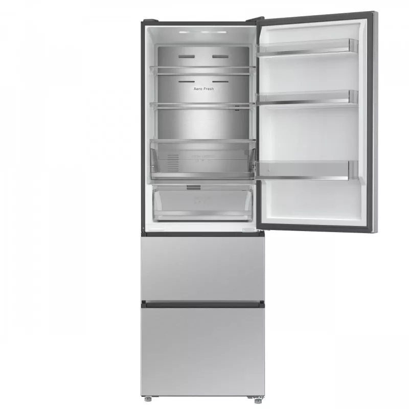 DREAME DRT400WMBEEU Combinado frigorífico-congelador multi-portas, 432 L, aço inoxidável, No Frost, classe energética F