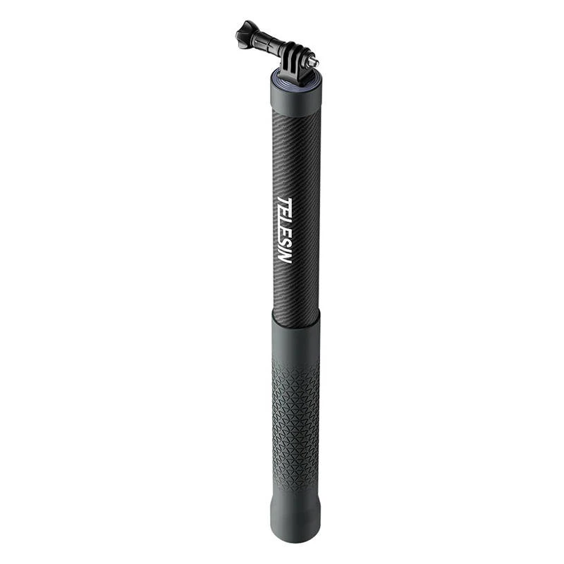 TELESIN GP-MNP-300-3 Pau de selfie em fibra de carbono 3m para action cams