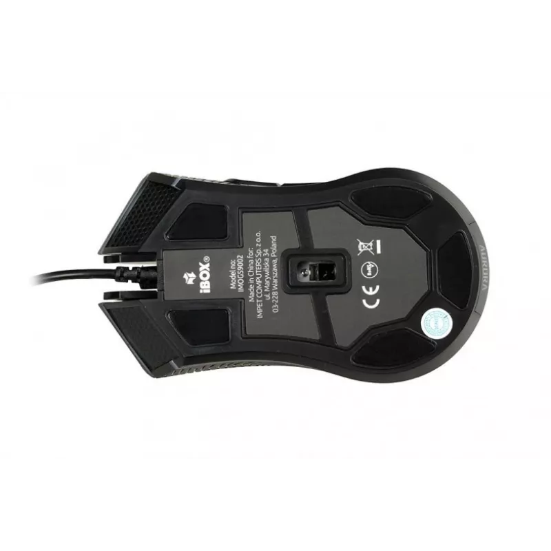 iBox AURORA A-3 Rato gaming USB ótico 6200 DPI preto