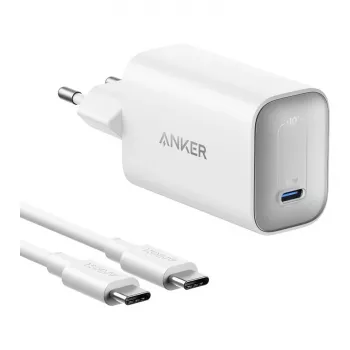 Anker Nano Charger 100W com cabo USB-C, Branco