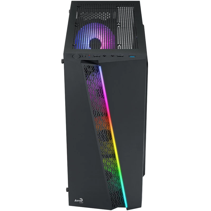 Aerocool Blade V1 Midi Tower Preto Vidro Temperado