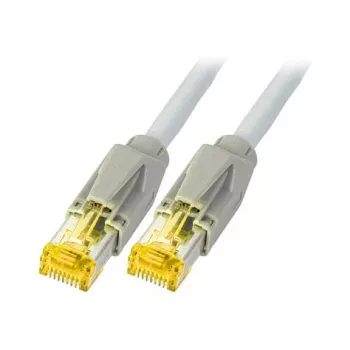 EFB-Elektronik Cabo Patch RJ45 Cat.6A S/FTP LSZH Dätwyler 7702 TM31 Cinzento 10m