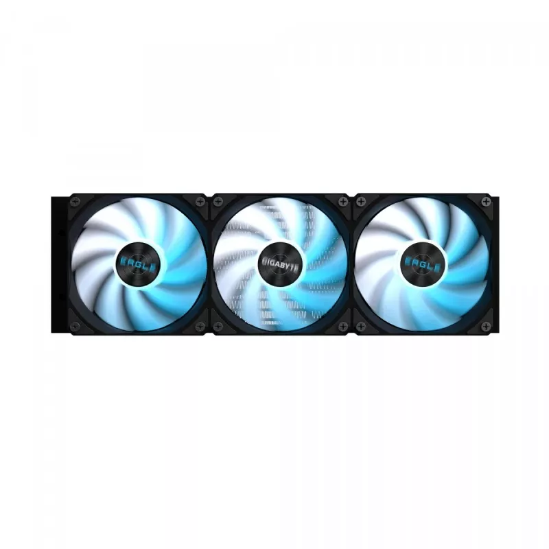 GIGABYTE EAGLE 360 AIO Refrigeração Líquida para CPU, Radiador 360mm, 3x Ventoinhas 120mm, ARGB, LGA1700/AM5