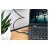 GoodConnections USB-C 4.0 (ST-ST) 1m Cabo Entrançado 100W 8K 30Hz Anthracite