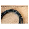 GoodConnections USB-C 4.0 (ST-ST) 1m Cabo Entrançado 100W 8K 30Hz Anthracite